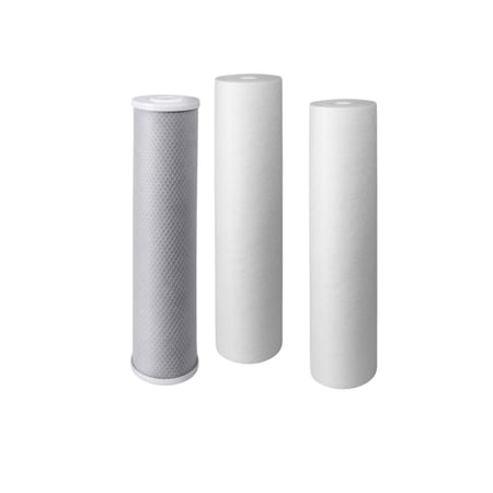 طقم غيار 3 فلاتر 20 انش مطور - فلتر الجامبو