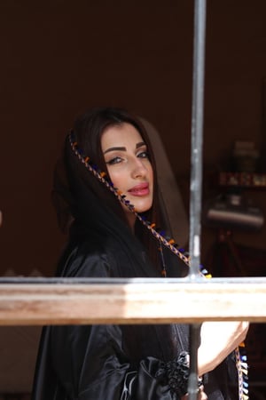 تل كوري مطرز بالسدو العربي