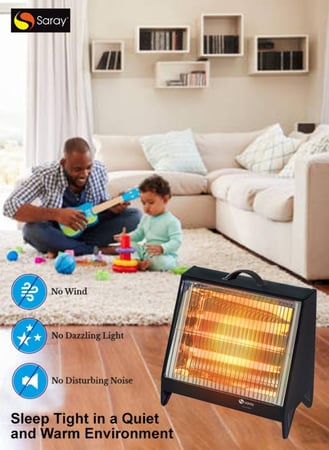 دفاية كهربائية  3 عناصر تسخين بقدرة 1600 واط