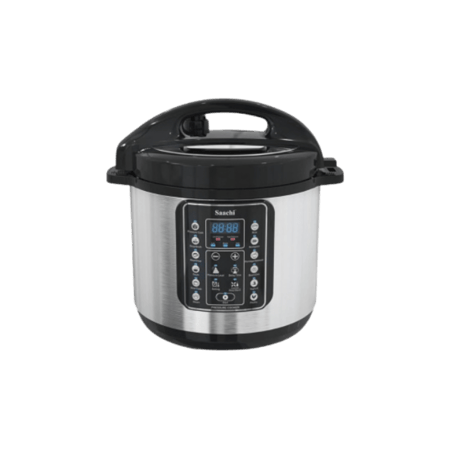 قدر ضغط ساتشي متعدد الوظائف 16 في 1 – 8 لتر، معدن فضي