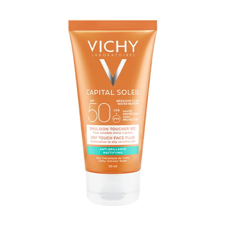 فيشي سائل كابيتال سولي لمسه جافه SPF 50 50 مل