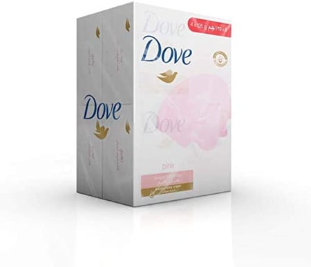 دوف صابون قالب وردى 135 جم عرض 5+1