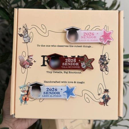 بروش تخرج شكل نجمة