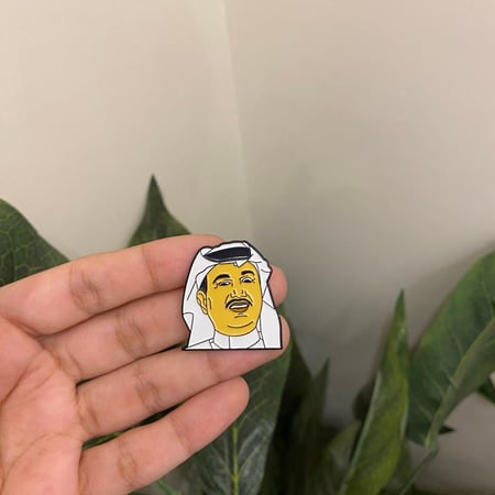 ملصق معدني محمد عبده