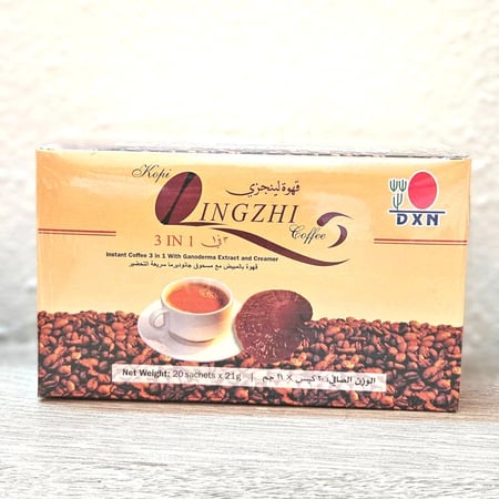 قهوة لينجزي 3في1 DXN