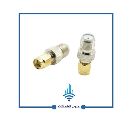 SMA male to F female Adapter