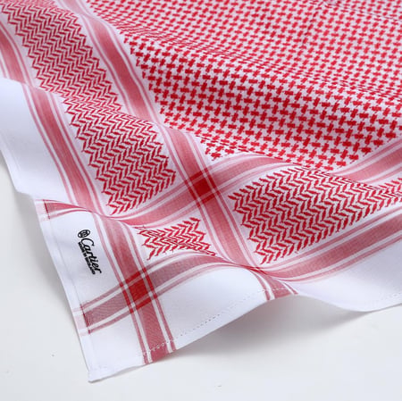 شماغ رسمي كارتير 2025 فاتح - متجر شماغ شوب