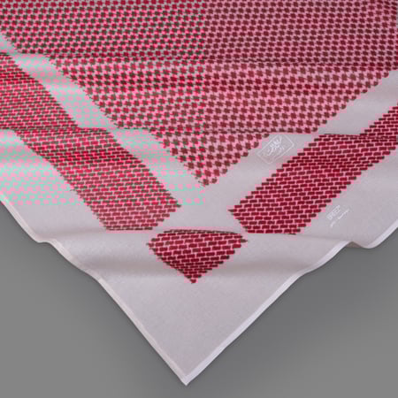 شماغ البسام بريز كريمي فاخر بخامة قطنية مميزة من متجر شماغ شوب