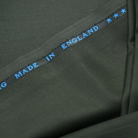 قماش شتوي زيتي صناعة انجليزية  ماركة مونت بلانك بخامة فاخرة وسعر  حصري