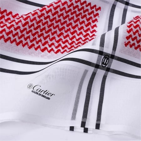 شماغ كارتير انجليزي2025 - متجر شماغ شوب