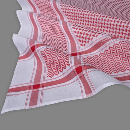 شماغ البسام بلس الفاخر بخيوط متينة ولمسة عصرية