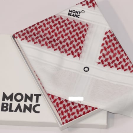 عرض شماغ مونت بلانك و الثاني هدية