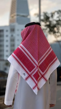 شماغ لاند شيب دم الغزال الانجليزي - متجر شماغ شوب