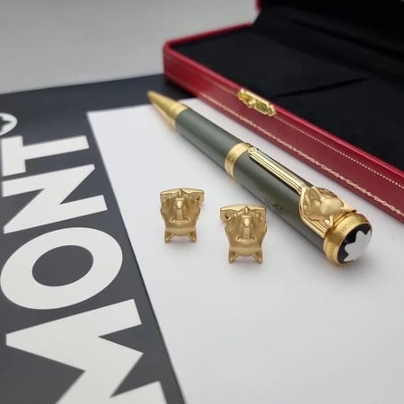 قلم وكبك مونت بلانك 03 - متجر شماغ شوب