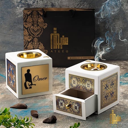 المبخرة الكلاسكية (أبيض)