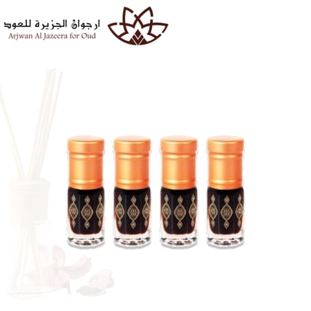 مخلط دهن العود الكمبودي الفاخر-4ربع توله