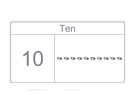 Number Cards_1-100_Complete Set 10