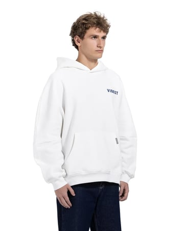 Signature White Hoodie