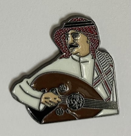 ستيكر معدني عبادي الجوهر