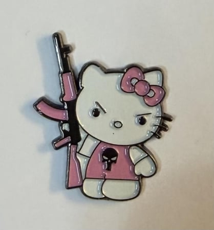 ستيكر معدني هيلوكيتي و مسدس