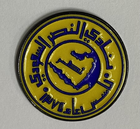 ستيكر معدني شعار النصر القديم