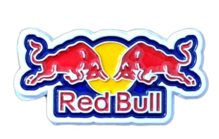 ستيكر معدني ريدبول