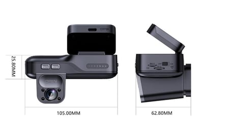 ابعاد داش كام