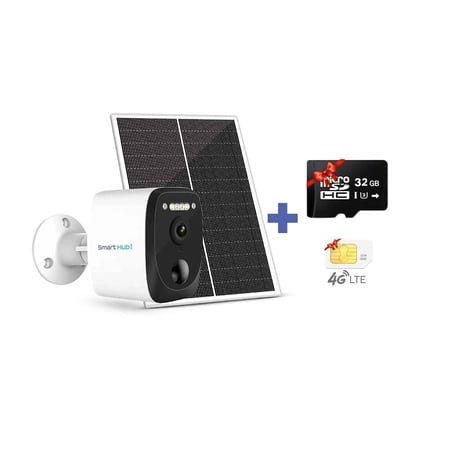 كاميرا مراقبة بالطاقة الشمسية