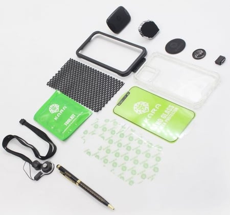 بكج حماية ايفون 11 برو من كارا 12 في 1