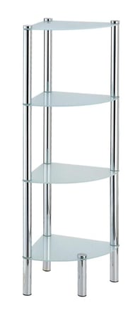 زاوية رفوف حمام عدد 4 رفوف