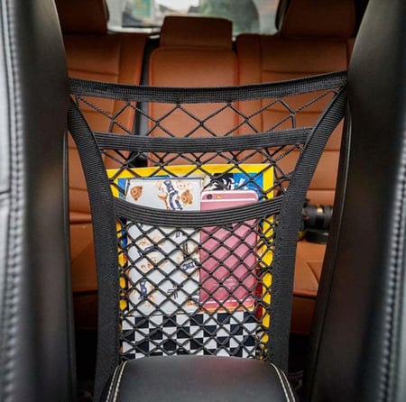 حامل تنظيم شبكي لمقعد سيارة