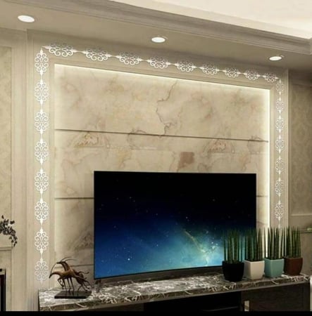 ديكور زخارف ملصقات حائط ثلاثي الأبعاد