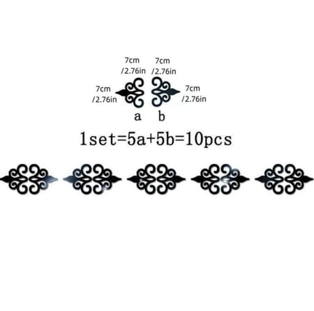 ديكور زخارف ملصقات حائط ثلاثي الأبعاد