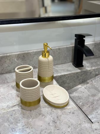 طقم إكسسوارات مغاسل فاخر