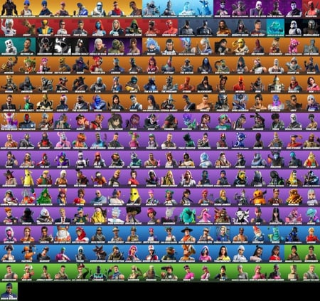 تأجير حساب سوني فوق 265 سكن + سكن ترافس سكوت + طور الزومبي القديم + اغلب حزم فورت + حزمه الظلام + حزمه دارك + حزمه الباتمان + اغلب حزم فورت + سكنات من الايتم