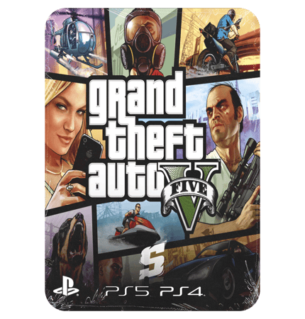 لعبة قراند 5 للسوني - نسخة فور لسوني فور وفايف |  Grand theft auto V