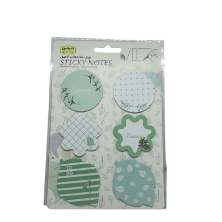 تولي ورق ملاحظات اشكال كرت