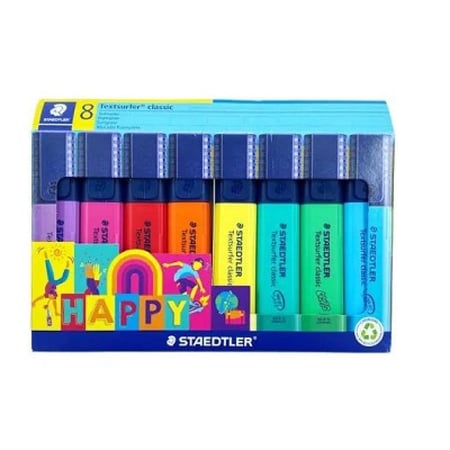 ستدلر طقم اقلام ايضاح 8 الوان