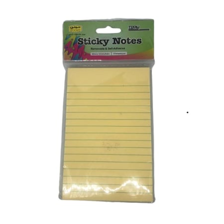 ورق  ملاحظات 4*6 مسطر تولي