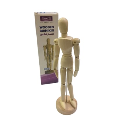 مجسم خشبي جسم الأنسان