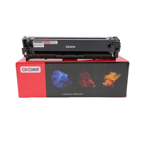 طقم طابعة  حبر ليزر 128A ملونة CE323A CE322A CE321A CE320A