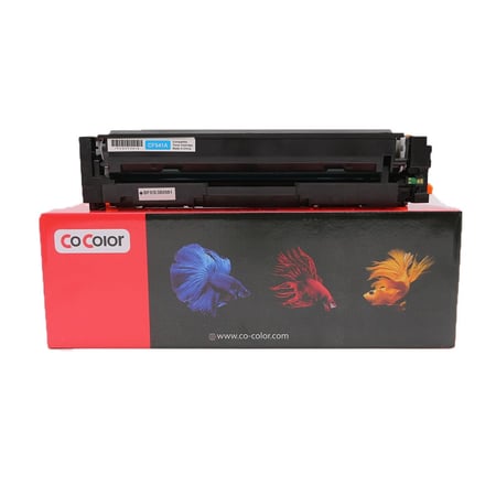 طقم احبار 203A ملونة CF543A / CF542A / CF541A / CF540A متوافقة مع طابعات اتش hp M254dw  M254nw  M280nw  M281fdn M281fdw