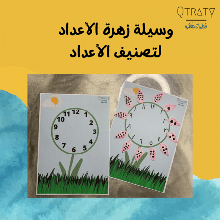 وسيلة زهرة الاعداد(لتصنيف الاعداد)