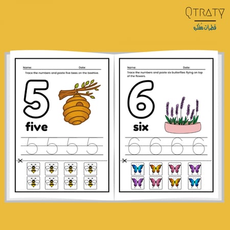 كتيب(NUMBER FACTORY(لتعليم الاعداد الانجليزية)