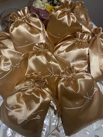 عيدية غطاء مخدة ستان حرير