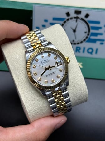 ساعة رولكس ديت جست نسائية سوبر كلون