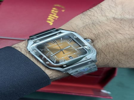 ساعة كارتير سانتوس سوبر كلون