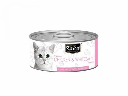 كت كات معلبات دجاج وصغار السمك 80غ
