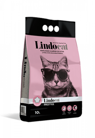 رمل ليندو كات Lindocat عالي الجودة برائحة برستيج بودرة الاطفال حجم 10 لتر