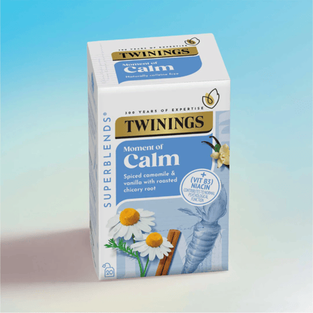 شاي أعشاب مزيج سوبر Twining لفترة استرخاء